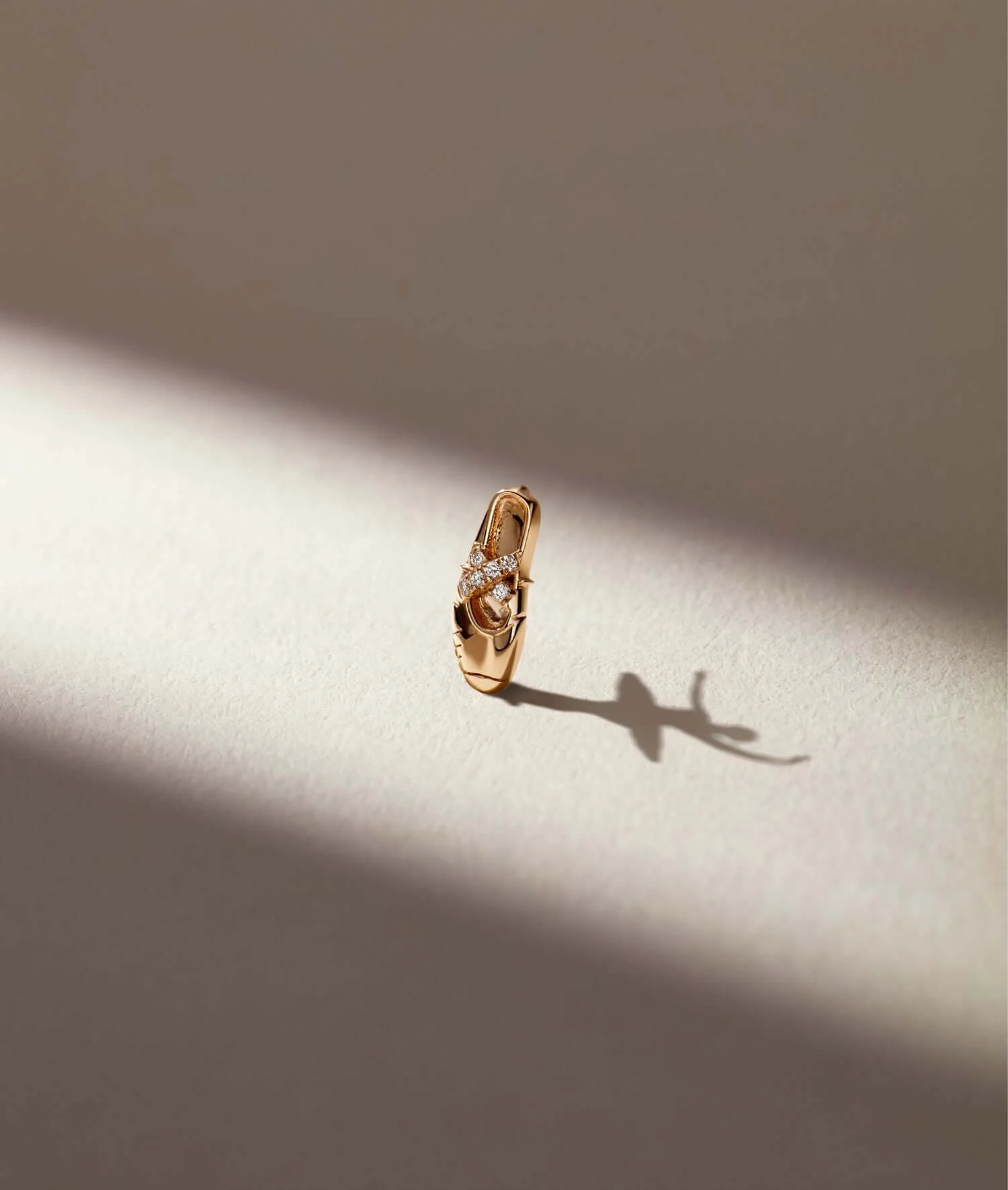 Diamond Ballet Shoe Charm - Image 4