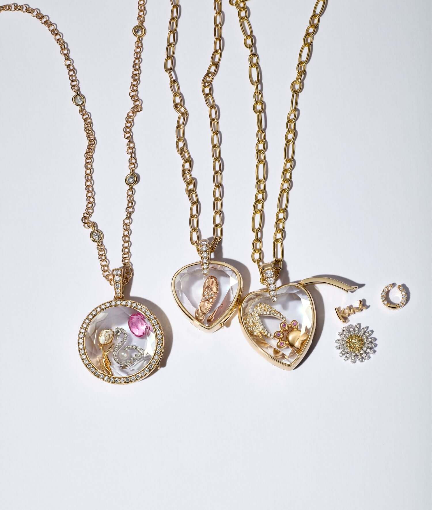 Diamond Ballet Shoe Charm - Image 5