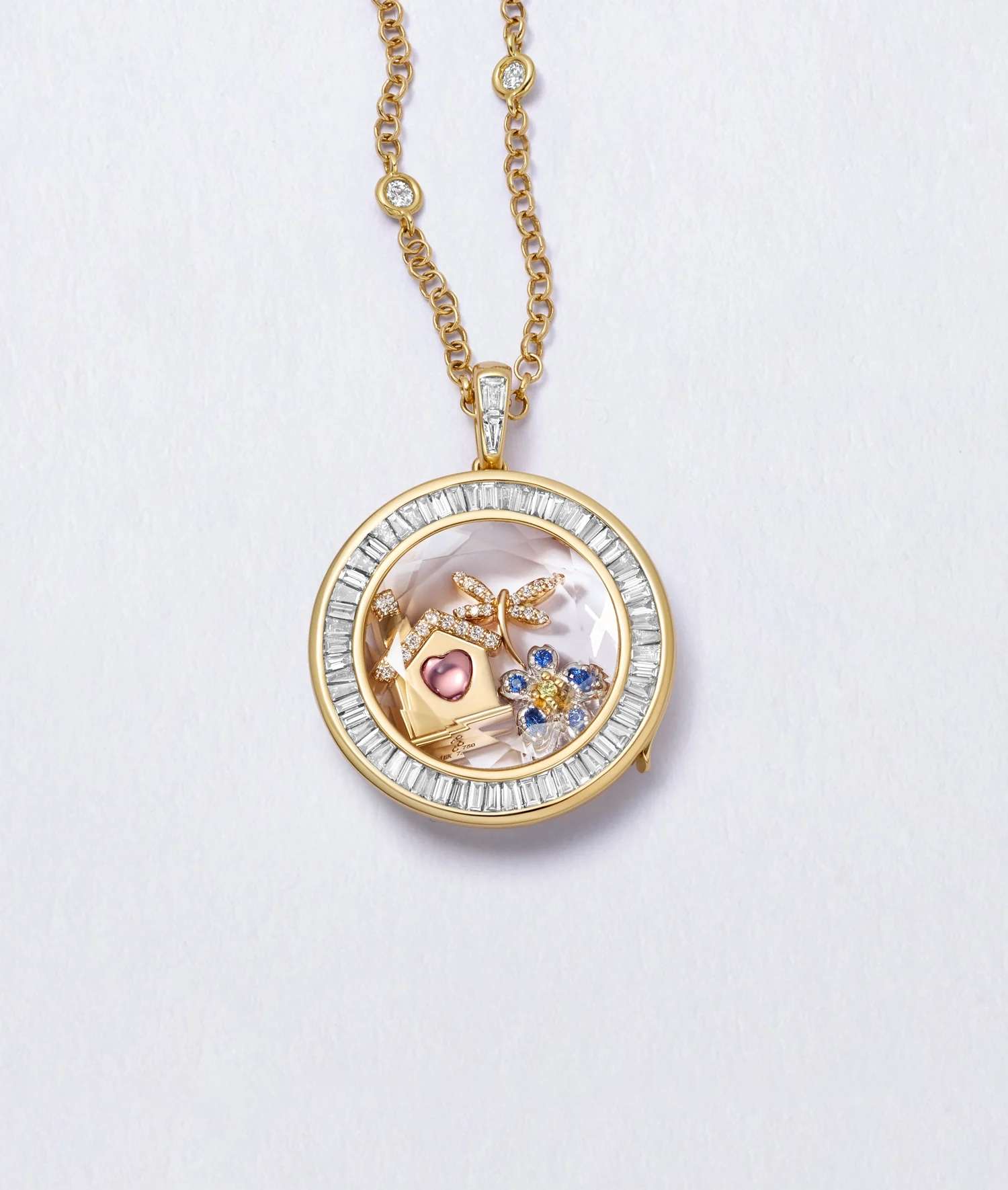 Diamond Dragonfly Charm - Image 3