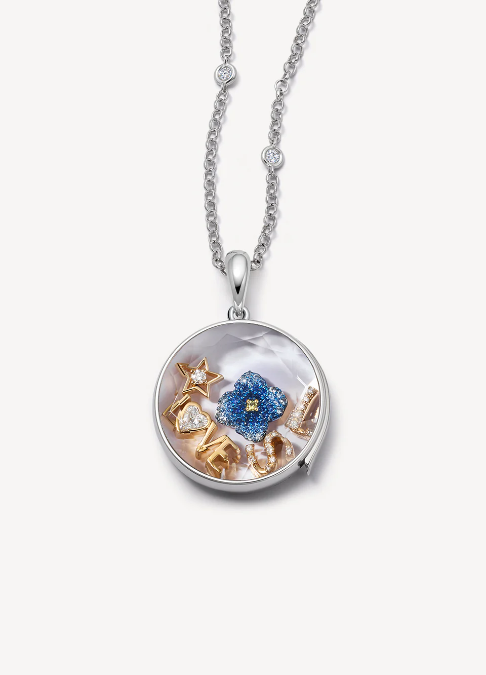 Diamond Heart Love Charm - Image 4