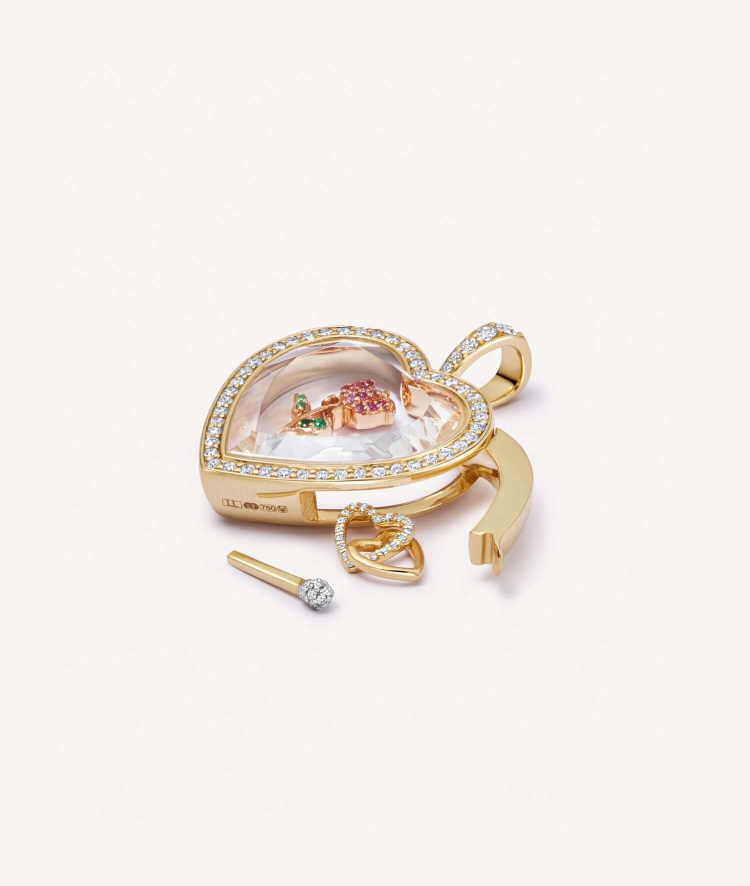 Linked Hearts Charm - Image 3