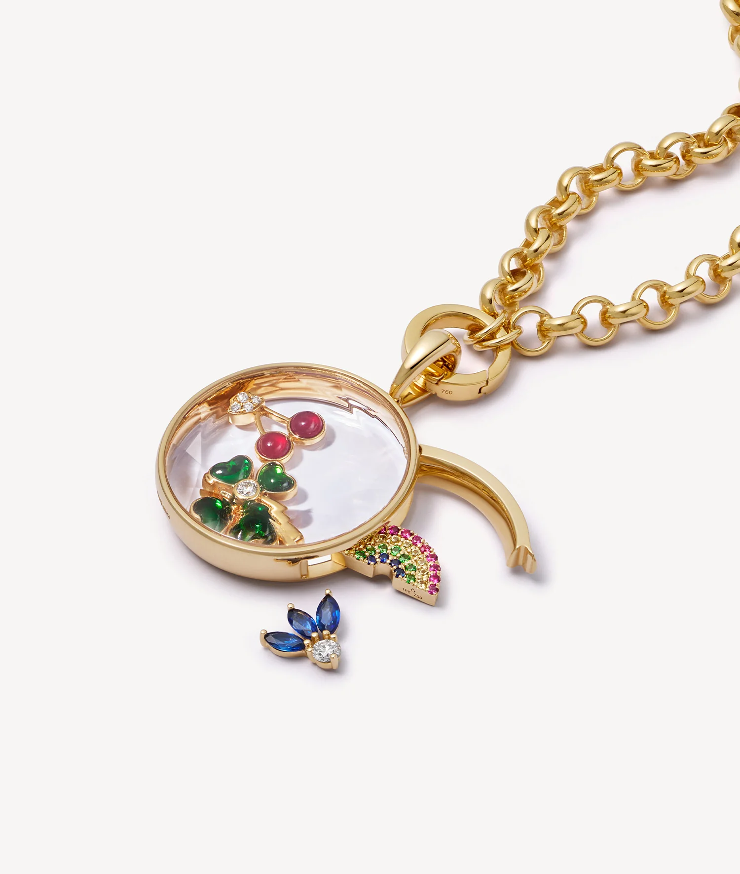 Blue Iris Charm - Image 3